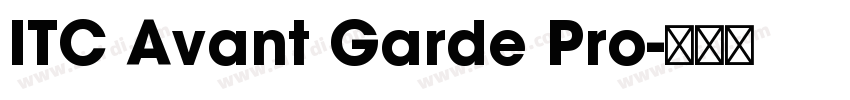 ITC Avant Garde Pro字体转换